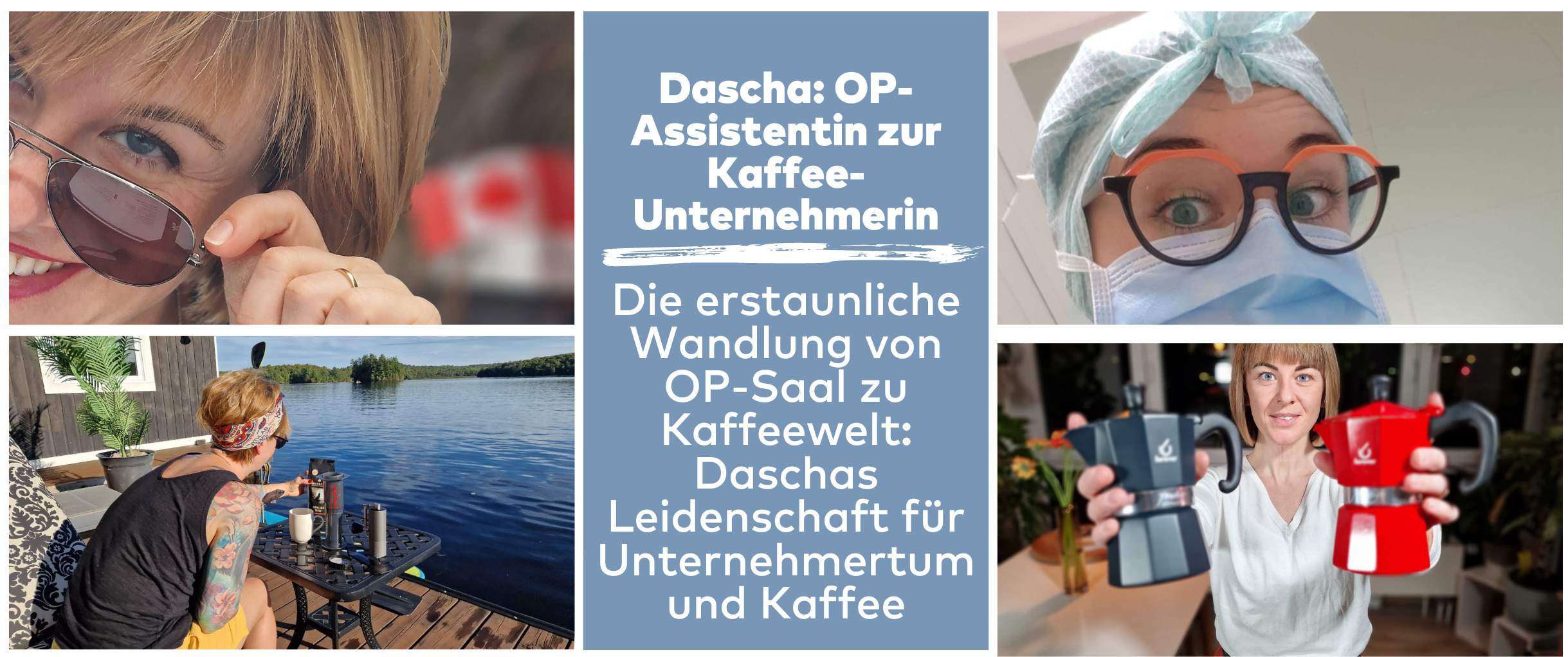 Dascha erzählt warum sie Kaffee Zubehör verkauft