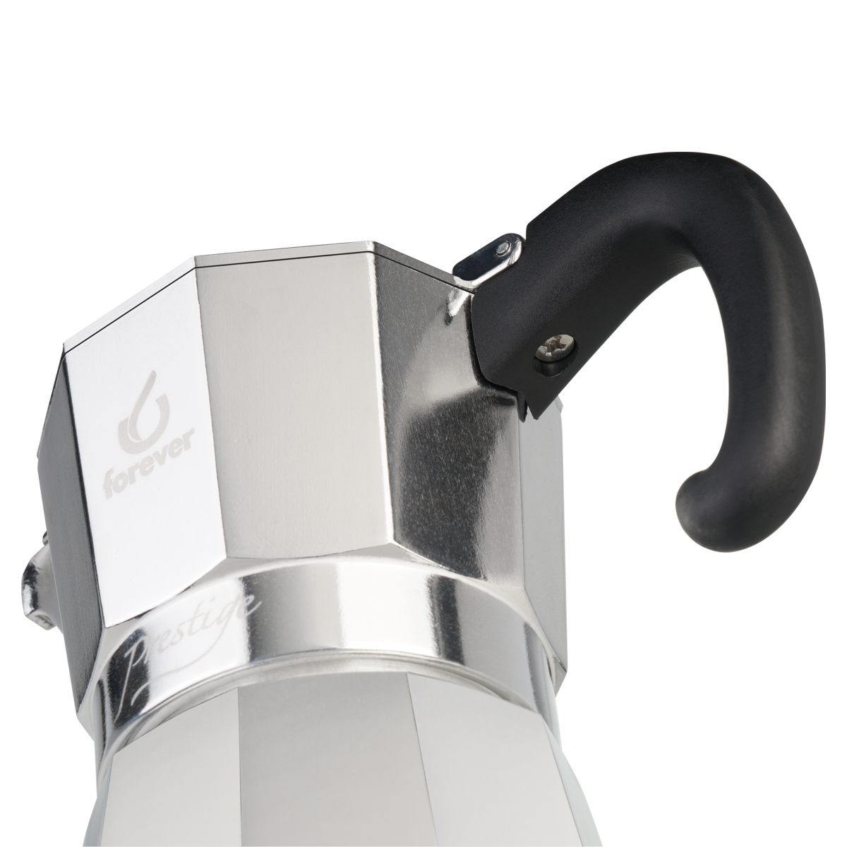 Forever Mokkakanne – Aluminium Espressokocher &quot;Miss Moka Prestige&quot;