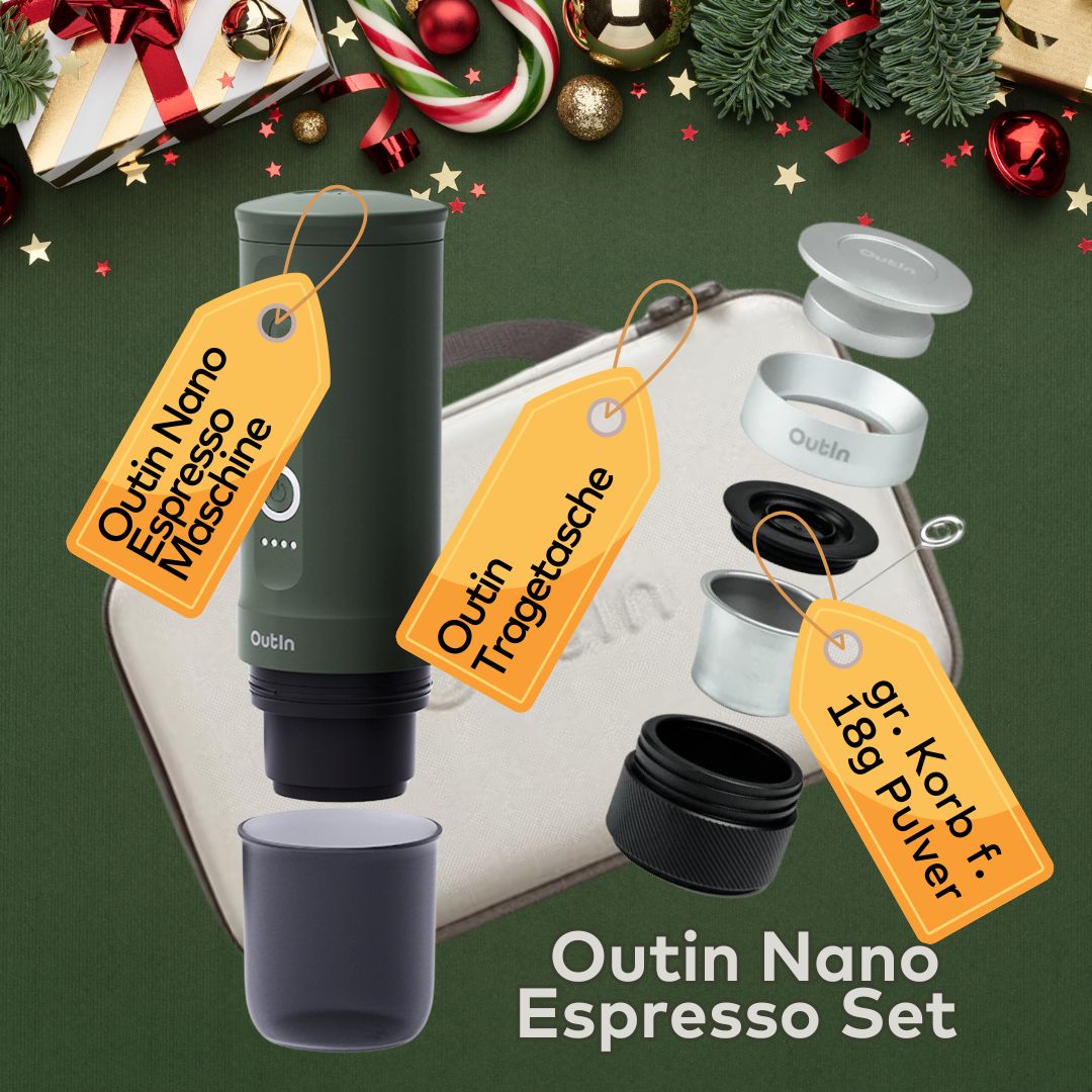 Outin Nano Espresso Set – Mobiles Kaffee-Equipment für Überall