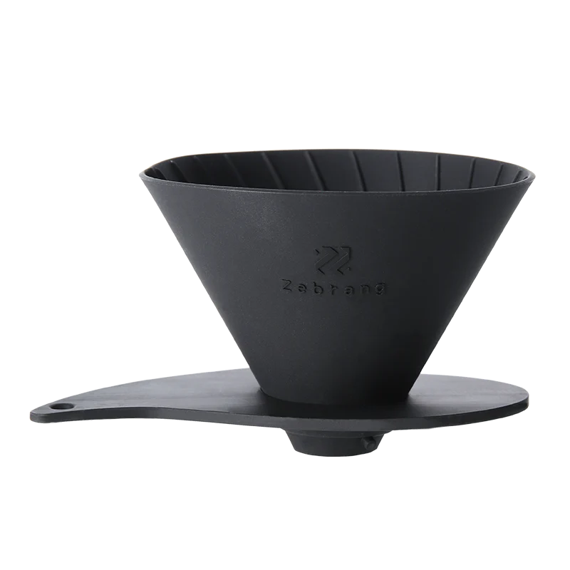 Hario Zebrang V60 Outdoor Kaffee-Handfilter, Silikon, 1-4 Tassen