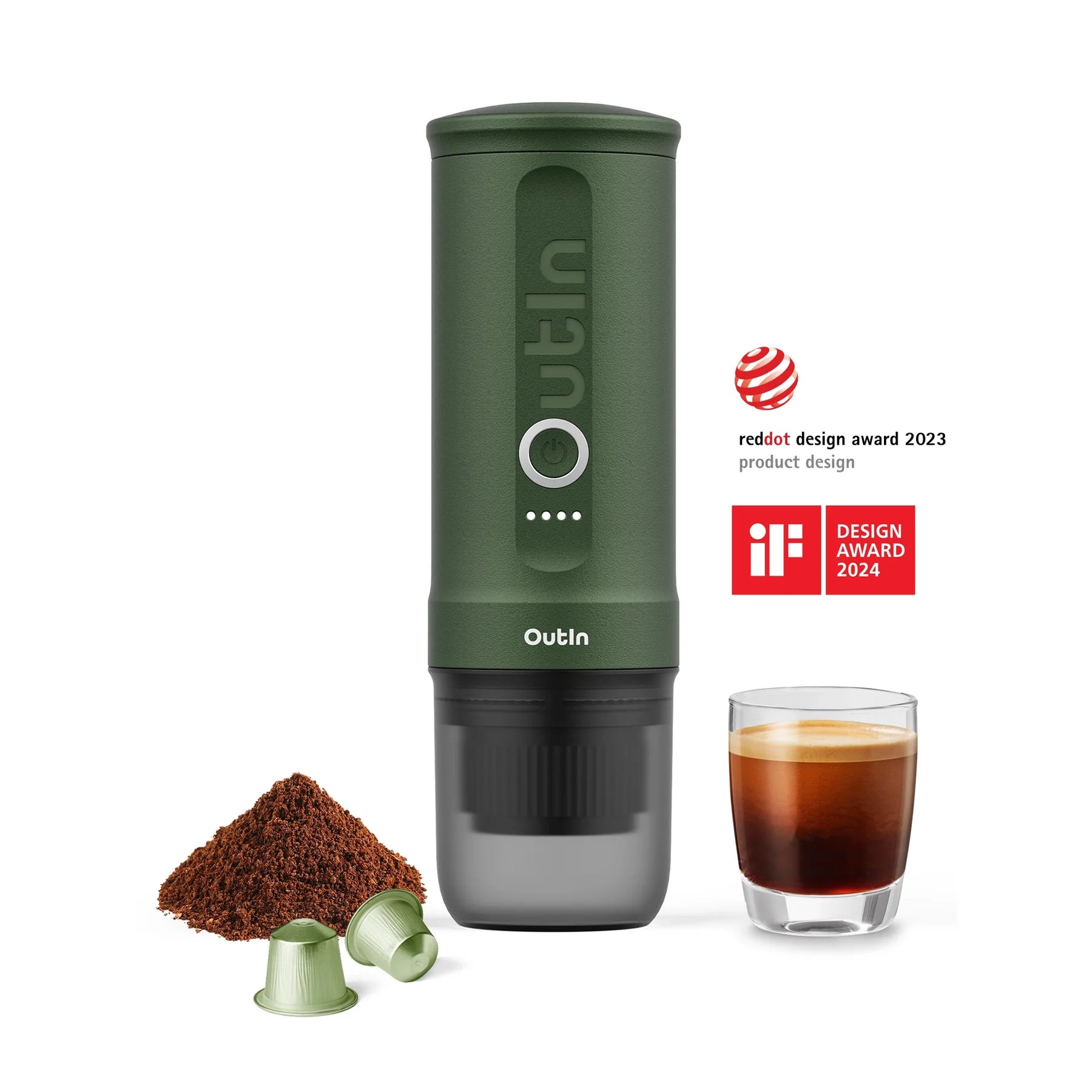 Outin Nano Espressomaschine – Outdoor Espresso überall genießen